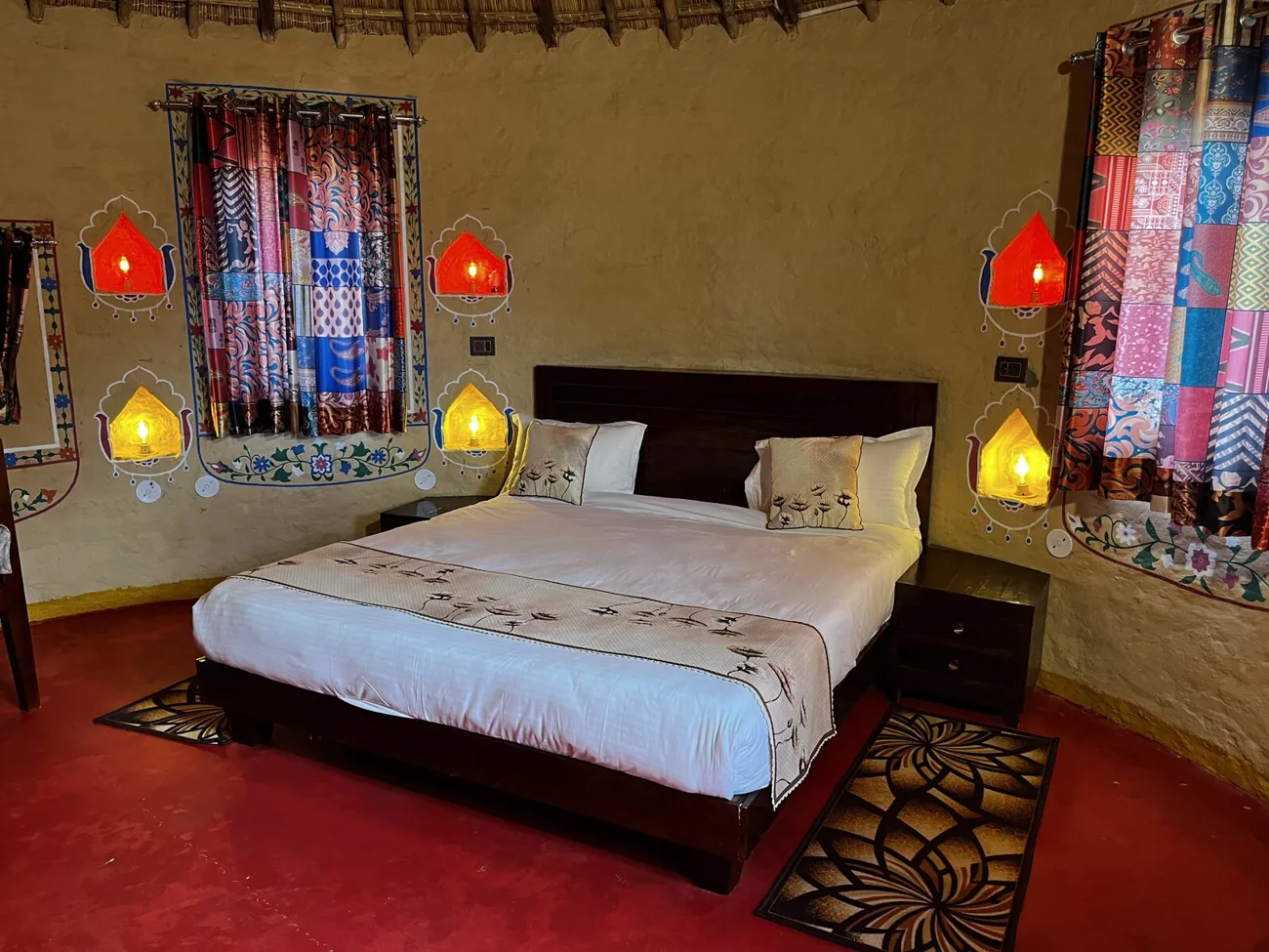 Family Mud Cottage at Sariska Tiger Lodge