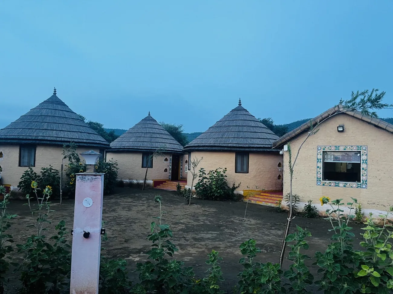 Evening at Sariska Tiger Lodge